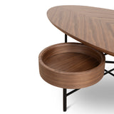 Jackie Coffee Table - Walnut Coffee Table Century-Core