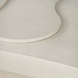 Ex Display - Nuvia 1.33m Coffee Table - Ivory Oat Coffee Table Dwood-Core