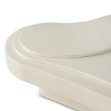 Ex Display - Nuvia 1.33m Coffee Table - Ivory Oat Coffee Table Dwood-Core