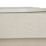 Ex Display - Nuvia 1.33m Coffee Table - Ivory Oat Coffee Table Dwood-Core