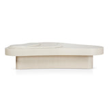 Ex Display - Nuvia 1.33m Coffee Table - Ivory Oat Coffee Table Dwood-Core