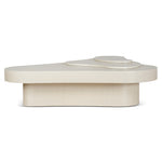 Ex Display - Nuvia 1.33m Coffee Table - Ivory Oat Coffee Table Dwood-Core