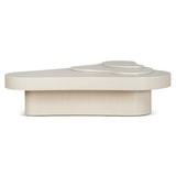 Ex Display - Nuvia 1.33m Coffee Table - Ivory Oat Coffee Table Dwood-Core