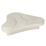 Ex Display - Nuvia 1.33m Coffee Table - Ivory Oat Coffee Table Dwood-Core