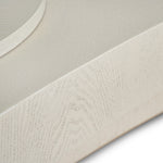 Ex Display - Nuvia 1.33m Coffee Table - Ivory Oat Coffee Table Dwood-Core