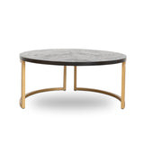 Wilma Nested Coffee Table - Peppercorn and Brass Coffee Table VN-Core