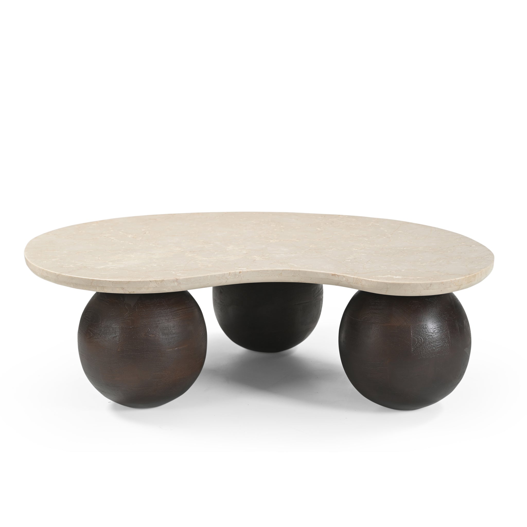Orien 1.04m Marble Coffee Table - Walnut Coffee Table Rebhi-Core