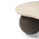 Orien 1.04m Marble Coffee Table - Walnut Coffee Table Rebhi-Core