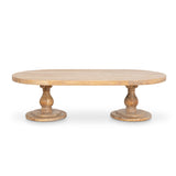 Nihal 1.3m Coffee Table - Natural Coffee Table Reclaimed-Core