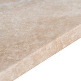 Ex Display - Larisa 100cm Travertine Coffee Table - Walnut Coffee Table Rebhi-Core
