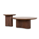 Valmora Nested Coffee Table - Light Walnut Coffee Table KD-Core