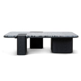 Velanova 1.2m Marble Coffee Table - Black Coffee Table Mika-Core