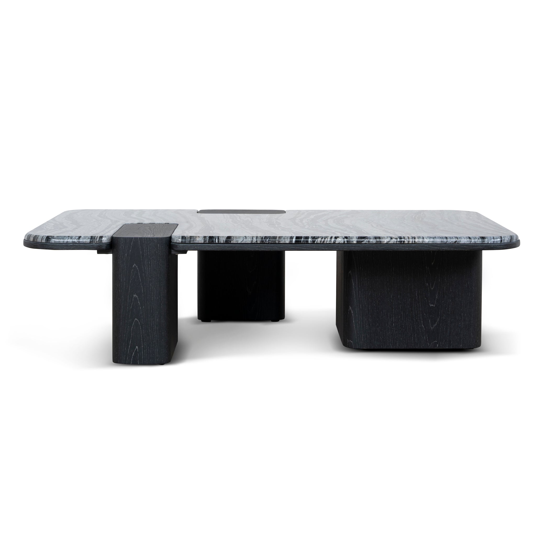 Velanova 1.2m Marble Coffee Table - Black Coffee Table Mika-Core