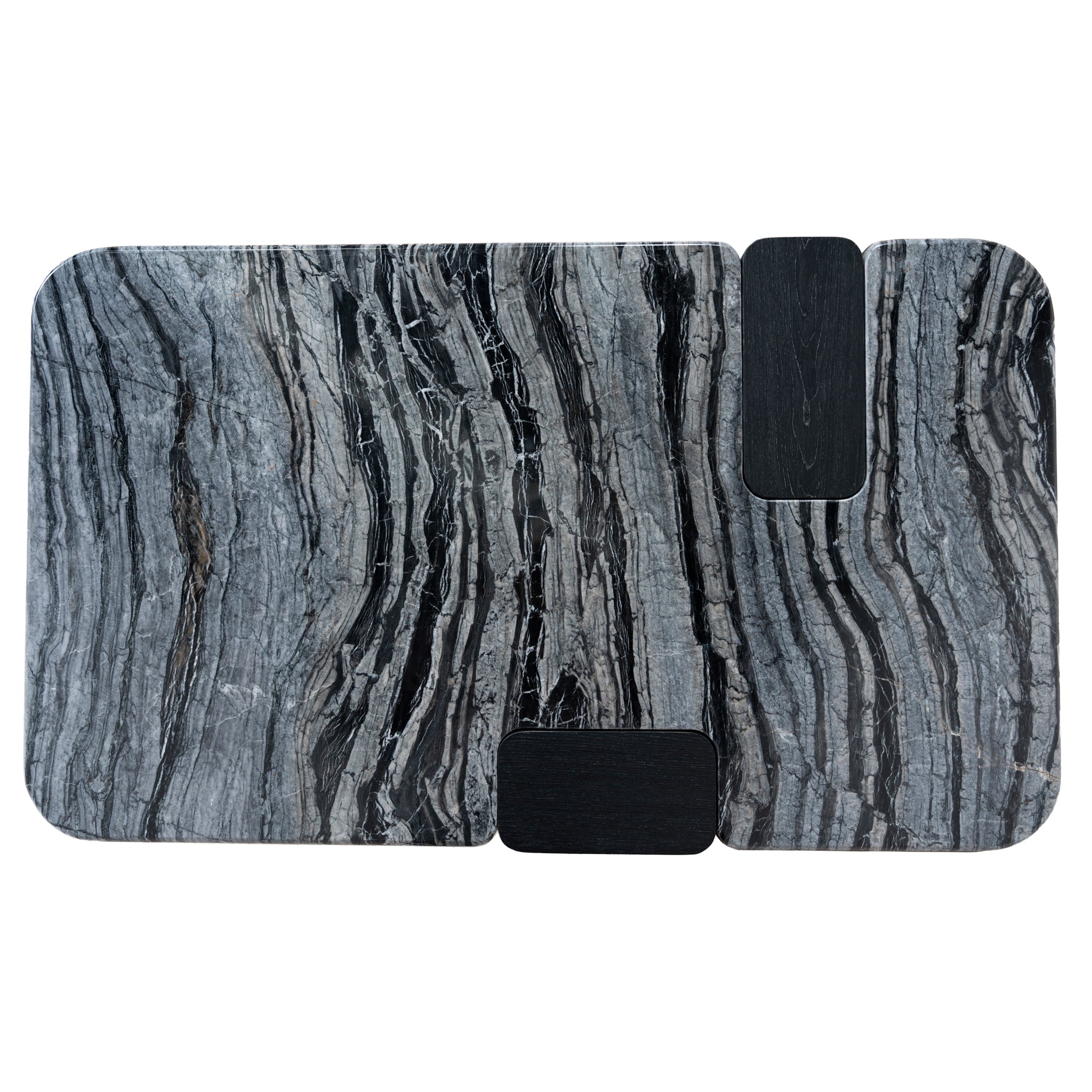 Velanova 1.2m Marble Coffee Table - Black Coffee Table Mika-Core