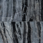 Velanova 1.2m Marble Coffee Table - Black Coffee Table Mika-Core