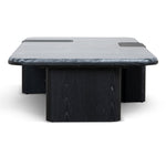 Velanova 1.2m Marble Coffee Table - Black Coffee Table Mika-Core