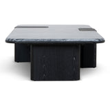 Velanova 1.2m Marble Coffee Table - Black Coffee Table Mika-Core