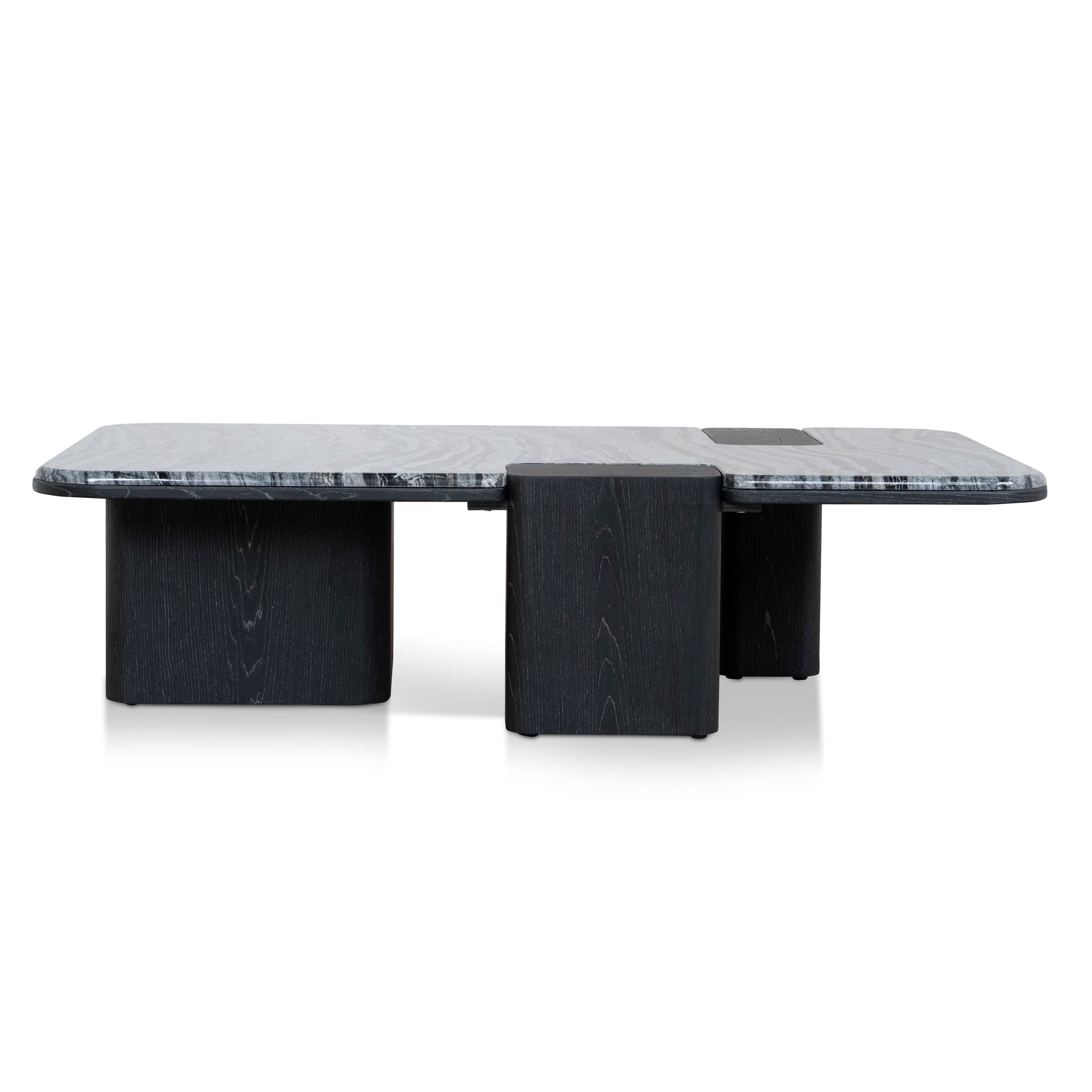 Velanova 1.2m Marble Coffee Table - Black Coffee Table Mika-Core