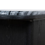 Velanova 1.2m Marble Coffee Table - Black Coffee Table Mika-Core