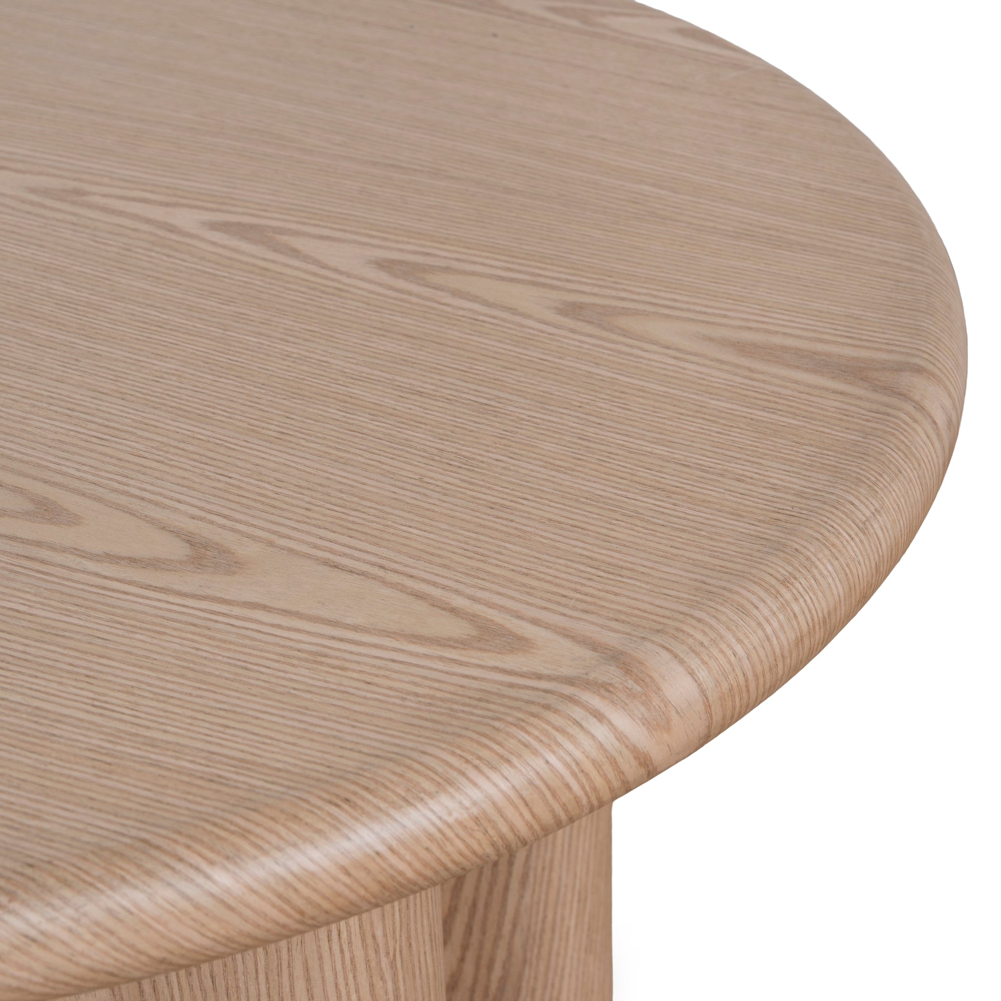 Ex Display - Florra 80cm Round Coffee Table - Natural Coffee Table Mika-Core