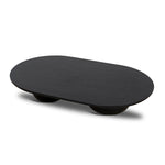 Monli 1.3m Elm Coffee Table - Full Black Coffee Table Nicki-Core