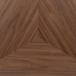 Brenda 1.1m Wooden Round Coffee Table - Walnut Coffee Table Century-Core