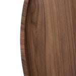 Brenda 1.1m Wooden Round Coffee Table - Walnut Coffee Table Century-Core