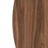 Erna 1.1m Round Coffee Table - Walnut Coffee Table Century-Core