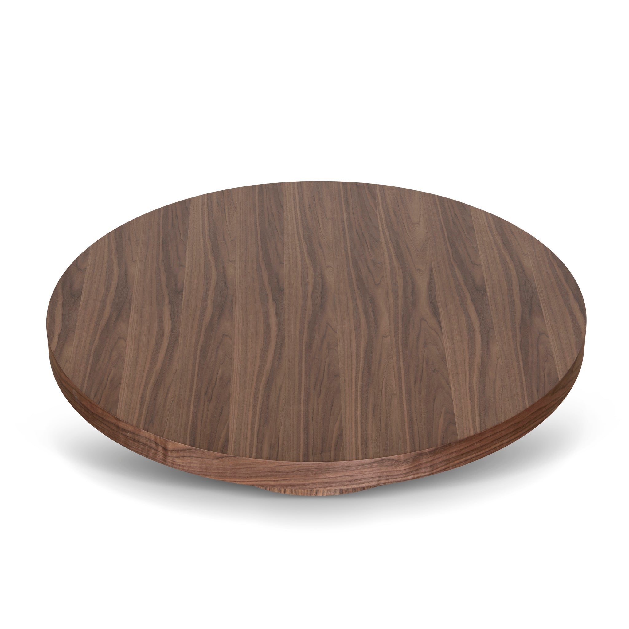 Erna 1.1m Round Coffee Table - Walnut Coffee Table Century-Core