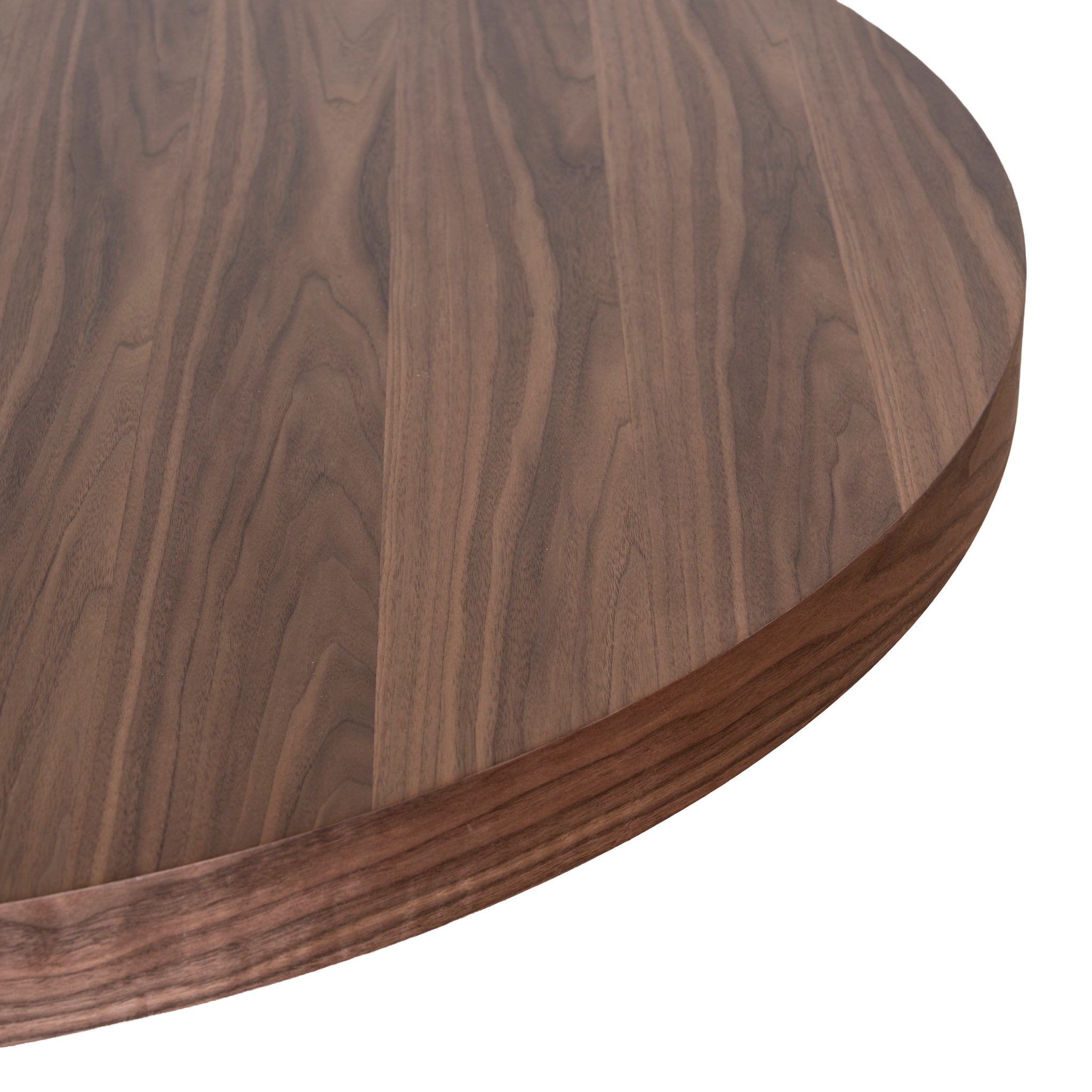 Erna 1.1m Round Coffee Table - Walnut Coffee Table Century-Core