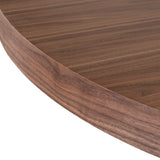 Erna 1.1m Round Coffee Table - Walnut Coffee Table Century-Core