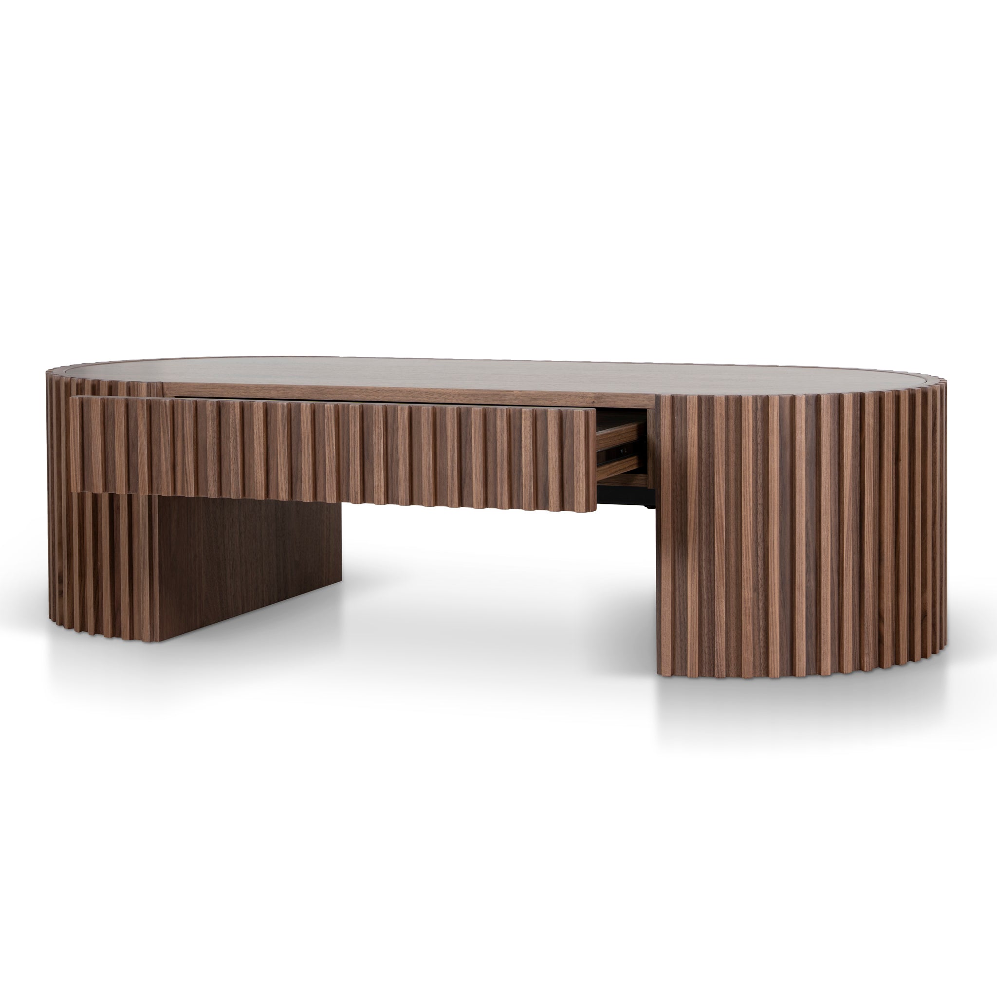 Maggie 1.3m Coffee Table - Walnut Coffee Table Century-Core