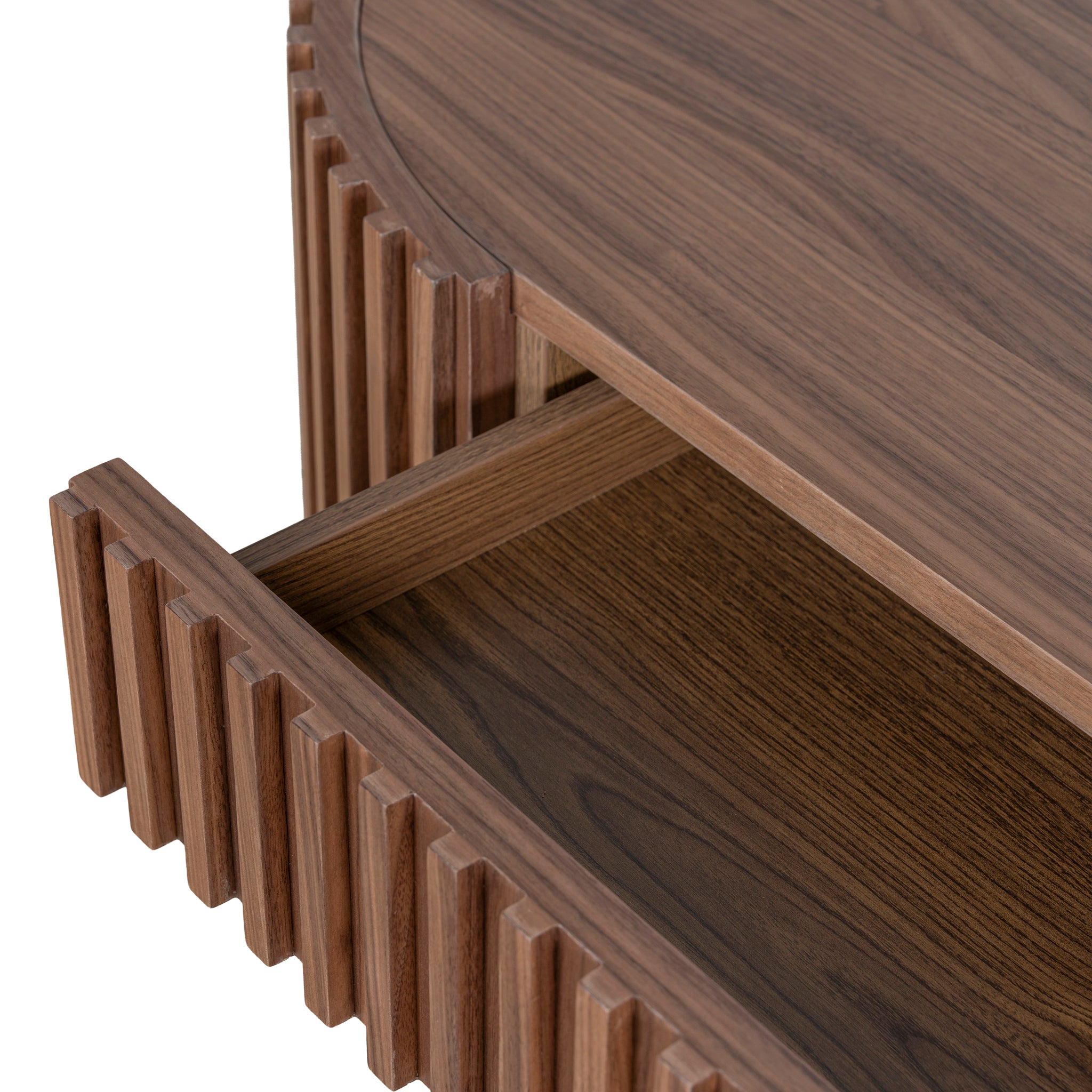 Maggie 1.3m Coffee Table - Walnut Coffee Table Century-Core