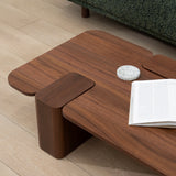 Lunara Coffee Table - Walnut Coffee Table IGGY-Core