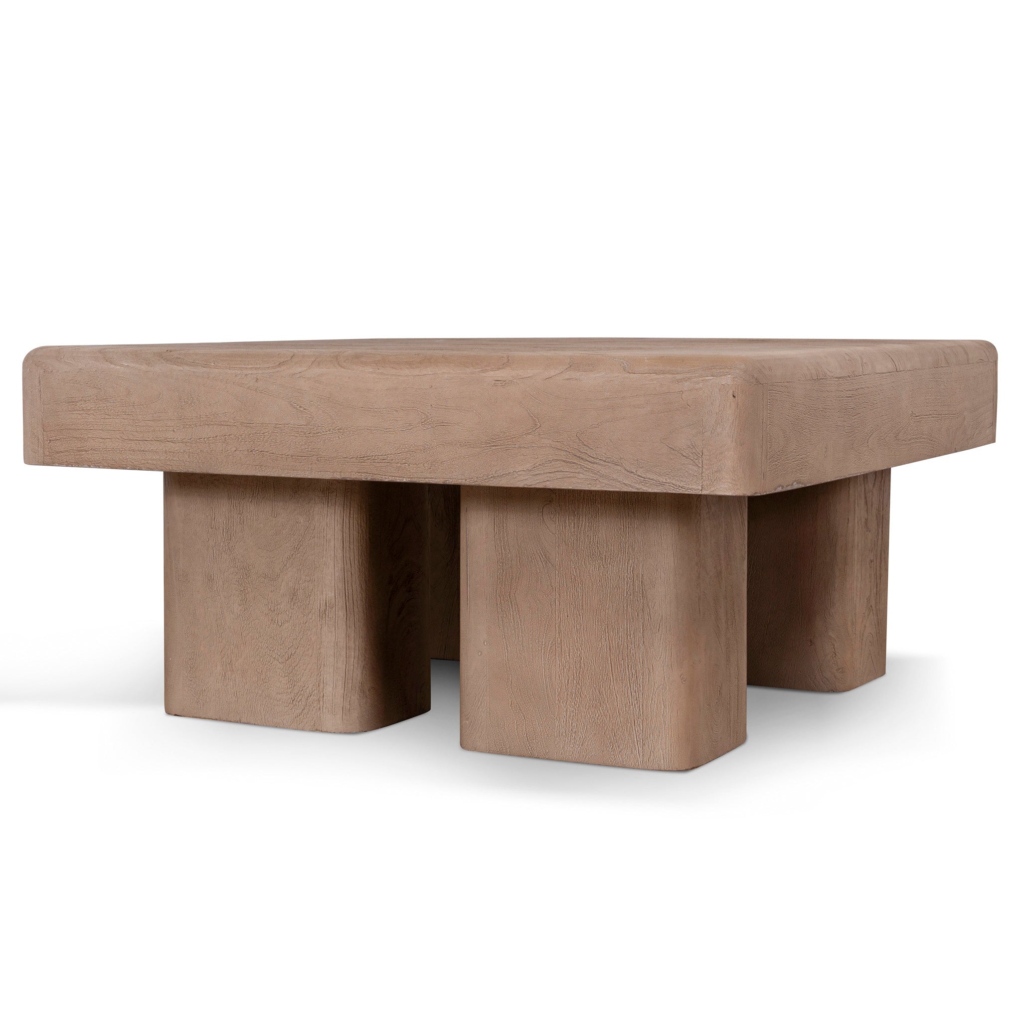 Kavaro 80cm Coffee Table - Natural Coffee Table Rebhi-Core