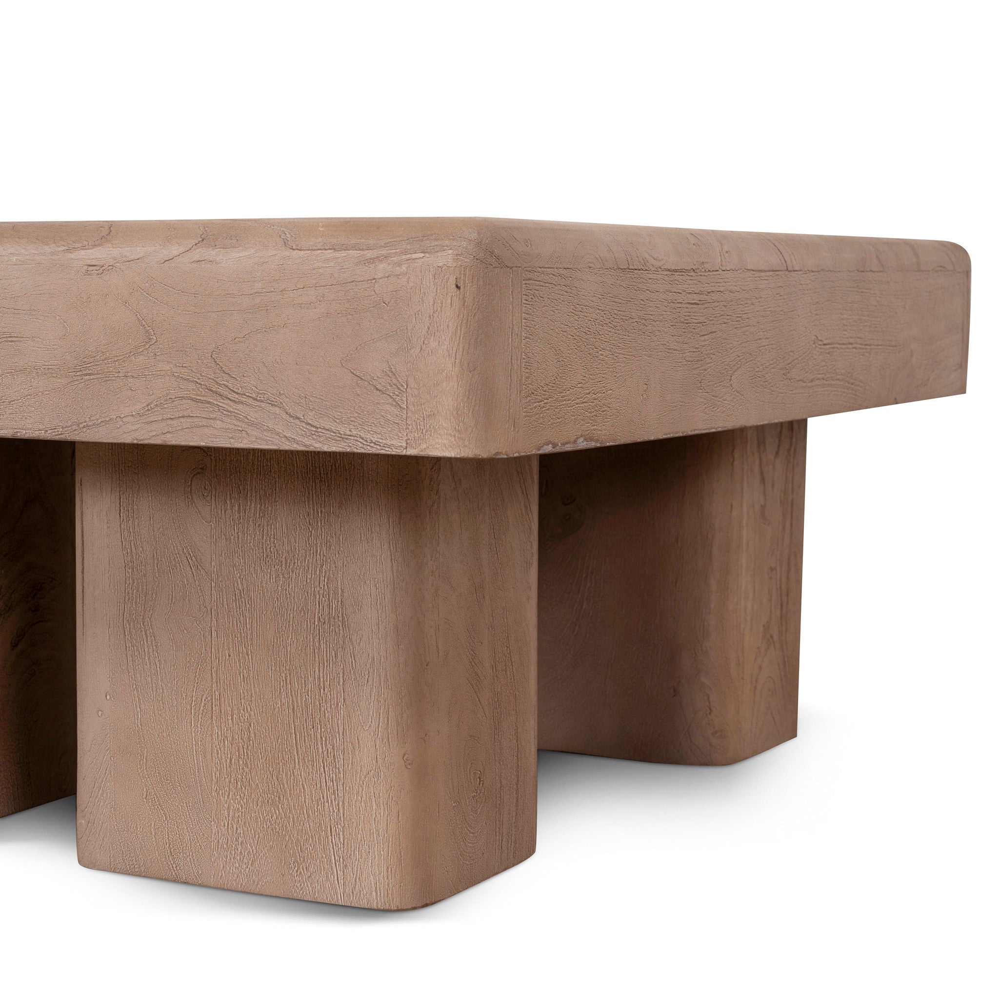 Kavaro 80cm Coffee Table - Natural Coffee Table Rebhi-Core