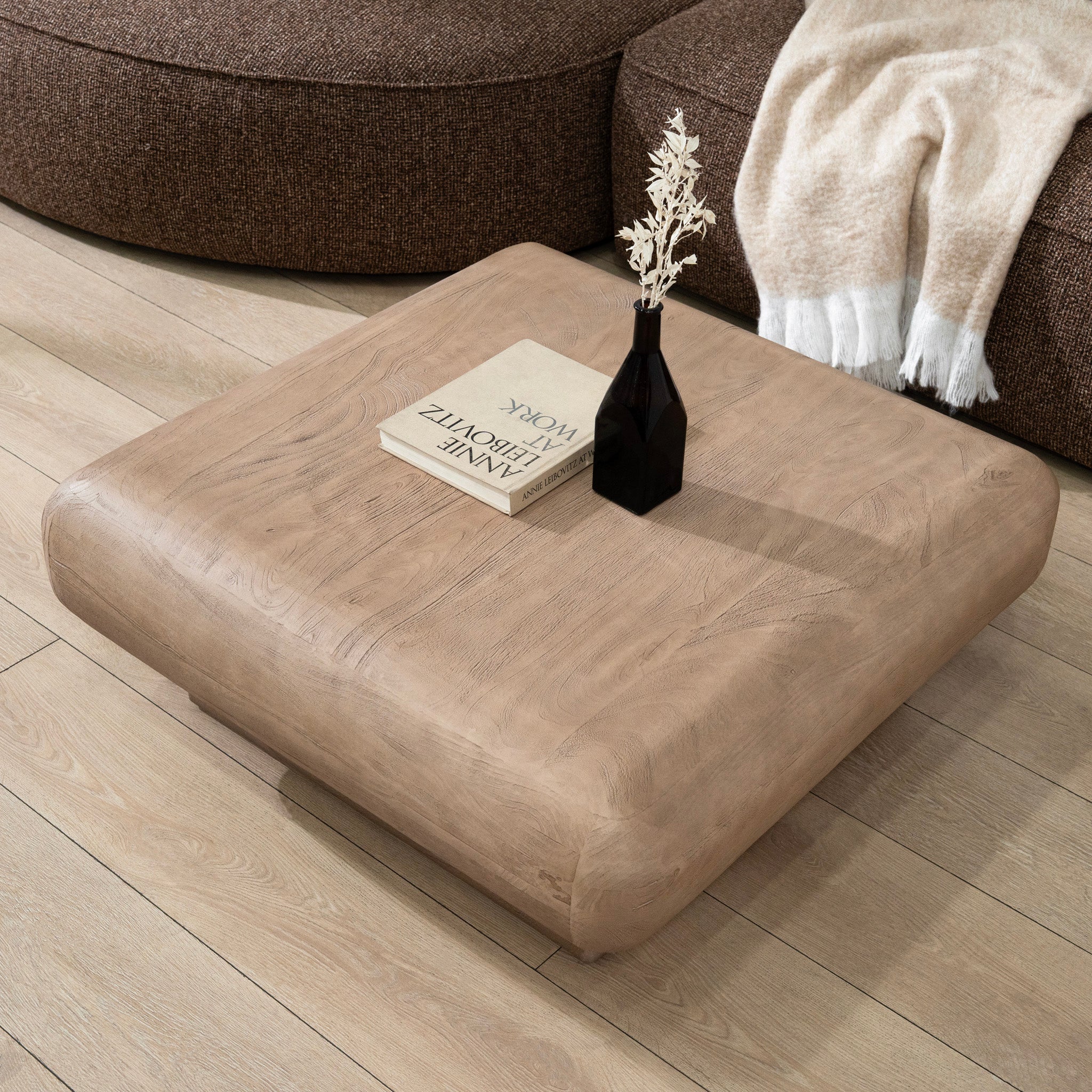 Tessera 80cm Coffee Table - Natural Coffee Table Rebhi-Core