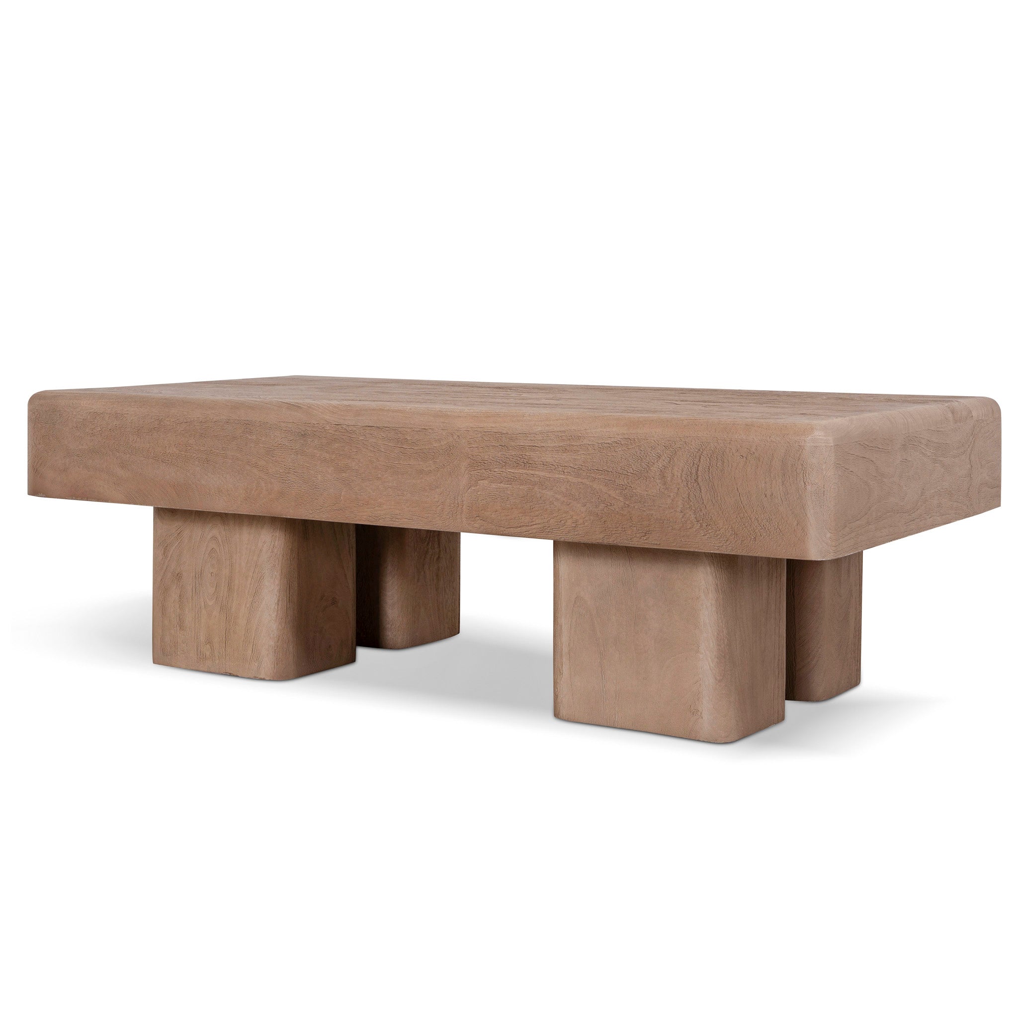 Kavaro 1.2m Coffee Table - Natural Coffee Table Rebhi-Core
