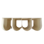 Vionta 1.1cm Coffee Table - Ivory White Coffee Table Bo Craft-Core