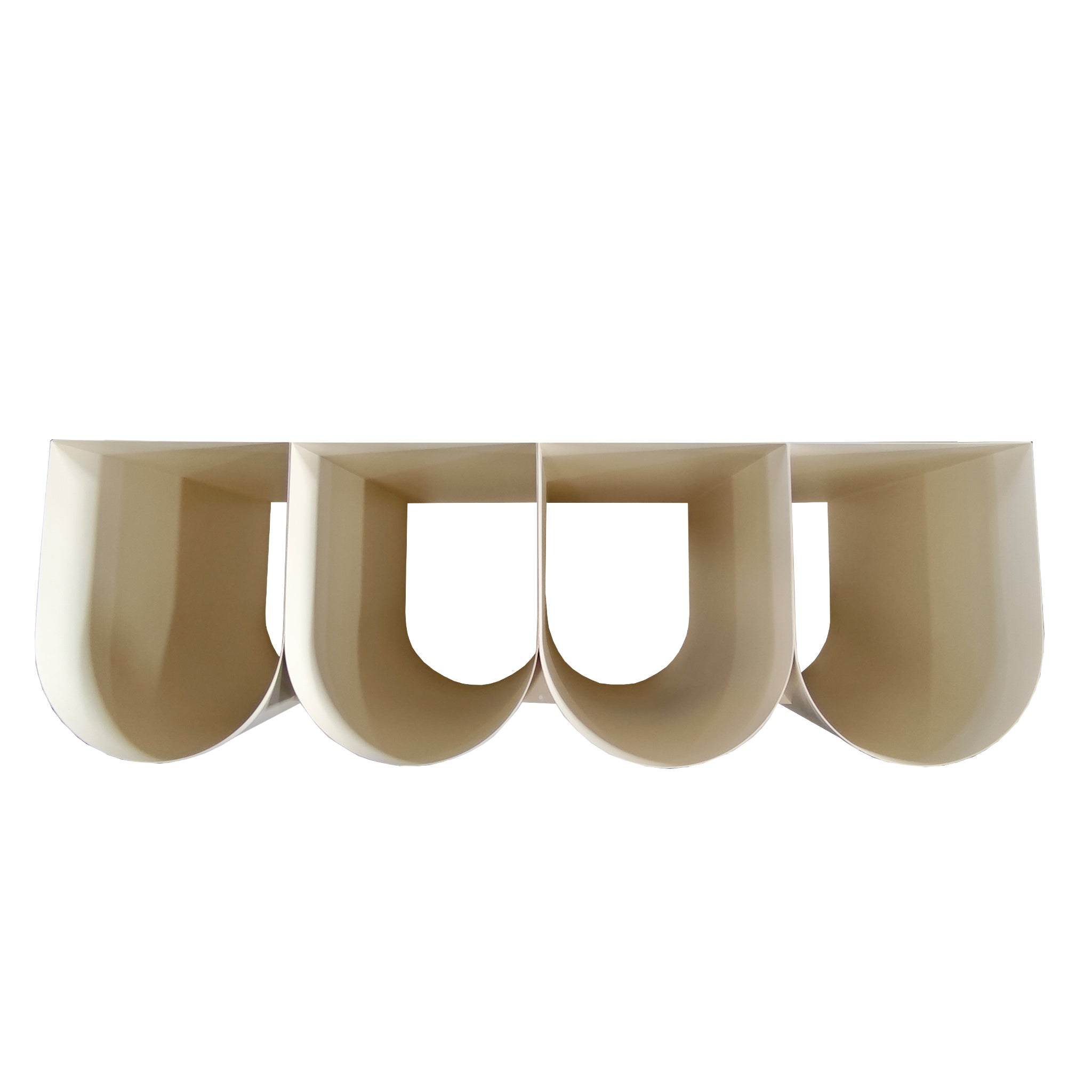 Vionta 1.1cm Coffee Table - Ivory White Coffee Table Bo Craft-Core