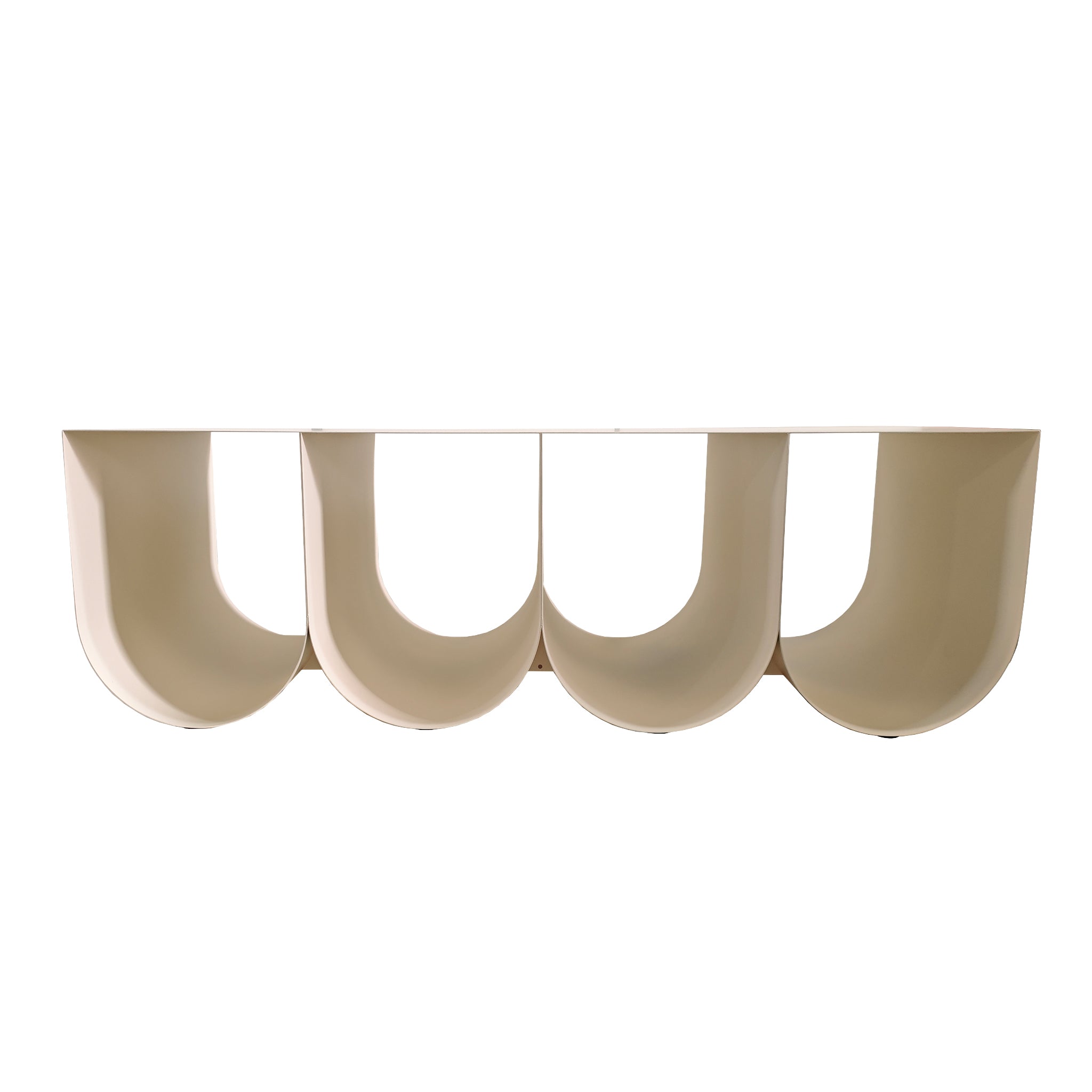 Vionta 1.1cm Coffee Table - Ivory White Coffee Table Bo Craft-Core