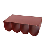 Vionta 1.1cm Coffee Table - Burgundy Red Coffee Table Bo Craft-Core