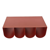 Vionta 1.1cm Coffee Table - Burgundy Red Coffee Table Bo Craft-Core