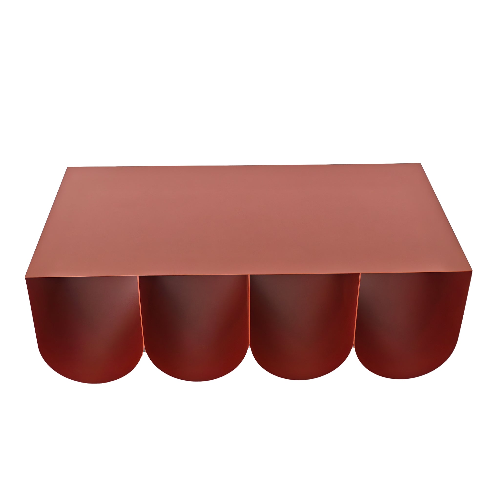 Vionta 1.1cm Coffee Table - Burgundy Red Coffee Table Bo Craft-Core