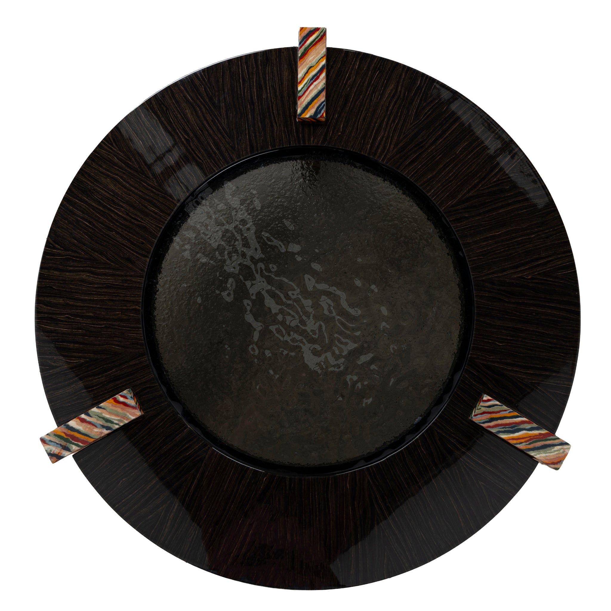 Callisto 93cm Round Coffee Table - Black Coffee Table NY-Core