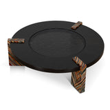Callisto 93cm Round Coffee Table - Black Coffee Table NY-Core