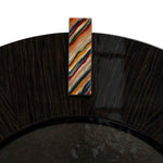 Callisto 93cm Round Coffee Table - Black Coffee Table NY-Core