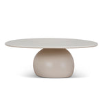 Novi 100cm Coffee Table - Ivory Beige Coffee Table NY-Core