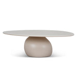 Novi 100cm Coffee Table - Ivory Beige Coffee Table NY-Core