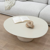 Ex Display - Novi 100cm Coffee Table - Ivory Beige Coffee Table NY-Core